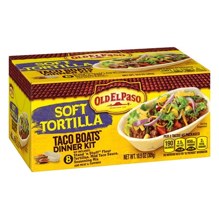 Old El Paso Stand 'N Stuff Soft Taco Dinner Kit, 10.9 oz