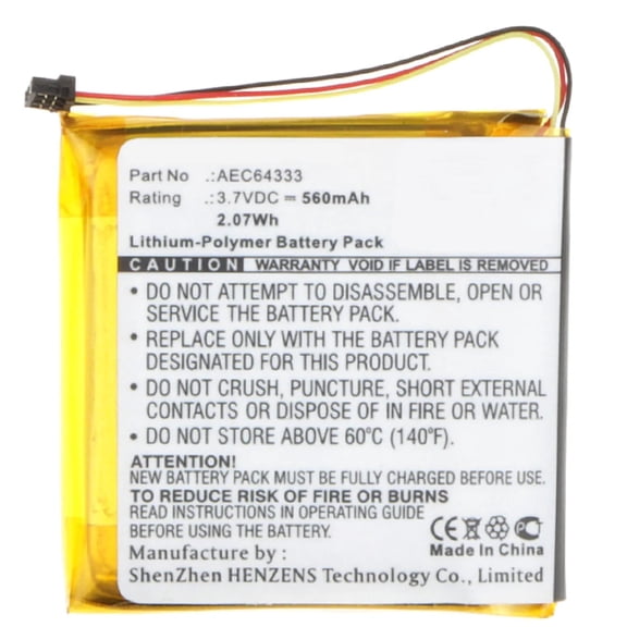 Batteries N Accessories BNA-WB-P9696 Wireless Headset Battery - Li-Pol, 3.7V, 560mAh, Ultra High Capacity - Replacement for Beats AEC643333 Battery