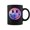 Black, variant on Funny Happy Face Tie Dye Smile Face Meme Trendy Coffee Mugs