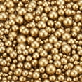 thumbnail image 1 of Uxcell 800 Pcs Faux Pearl for Crafting 0.12''-0.31'' No Hole ABS Round Pearls for Vase Fillers Champagne Gold, 1 of 6