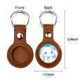 thumbnail image 2 of Cinnamoroll Air Tag Keychain for Apple Airtags Holder, Protective Leather Case Tracker Case with Airtag Keychain, Compatible with New AirTag Dog Collar, 2 of 5