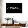 thumbnail image 3 of Elephant Stock Black Poker Chips Wall Art - Horizontal Canvas Wall Art - Living Room Wall Decor - Hobbies And Lifestyle Canvas - Black And White Decor - 36" x 24", 3 of 8