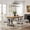 Light Walnut & Black, variant on Farmhouse Dining Table For 6 People, 70.8-Inch Rectangular Rustic Wood Table With Heavy Duty Metal Legs, Multifunctional Kitchen Table For Dining Room (Light Walnut&Black)