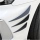 thumbnail image 3 of Spoiler Wing Universal Auto Tuning Canard Decoration Front Bumper Lip (6PCS Black), 3 of 5