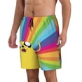 thumbnail image 2 of Adventure Time Jake the Dog Men's Swim Trunks Quick Dry Beach Board Shorts with Pockets Mesh Lining Bathing Suits, 2 of 7
