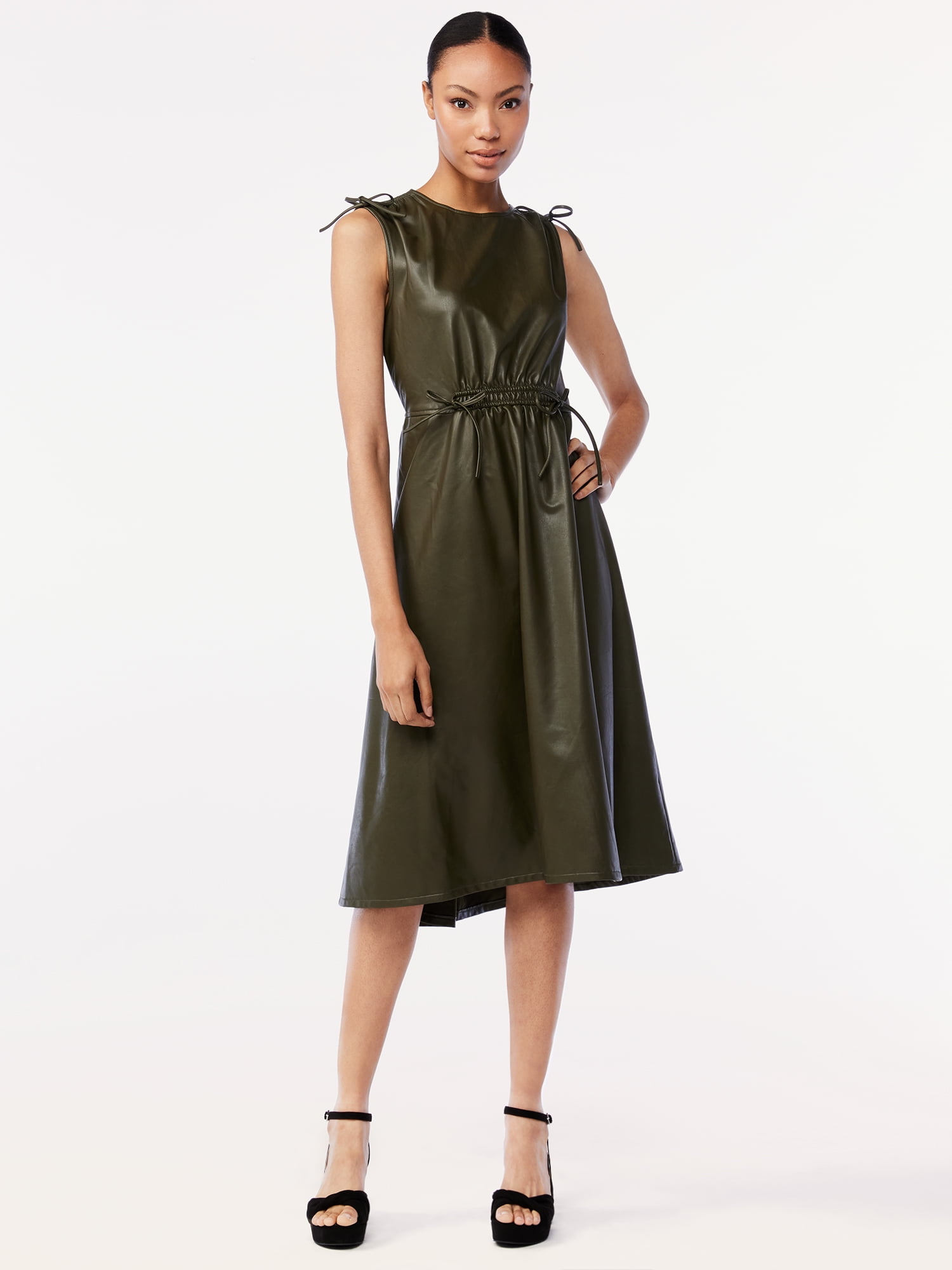 prologue leather dress