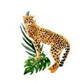 thumbnail image 3 of Warren, Annie 12x12 Black Modern Framed Museum Art Print Titled - Cheetah Outlook II, 3 of 5