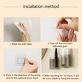 thumbnail image 4 of Ikohbadg Wall Mounted Electric Toothbrush Organizer Self Adhesive Electric Toothbrush Holder Bathroom Electric Toothbrush Rack, 4 of 6
