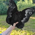thumbnail image 1 of Peluche gótico Mothman con ojos rojos, 35 cm de altura, 1 of 3