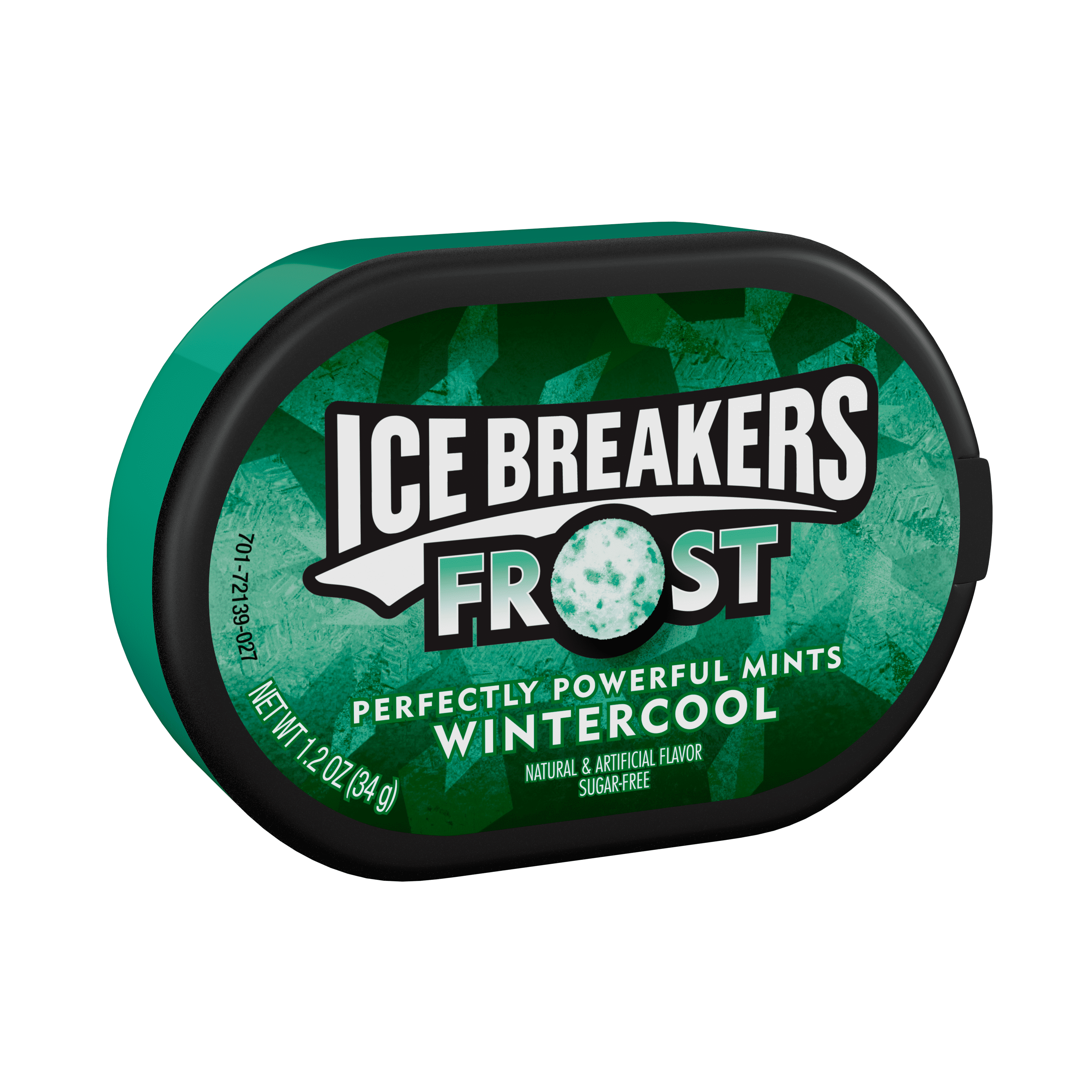 Ice Breakers, Frost Wintercool Sugar Free Tin Mints Candy, 1.2 Oz