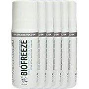 Biofreeze Pain Relieving Colorless Roll-On 3oz - Pack of 6