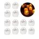 thumbnail image 4 of Led Tear Candle Light Yellow Intermitente Candle Light Con Control Remoto De 2 Botones Timing Tear Candle Light Para Navidad Boda Cumpleaños Decoración12Pcs 2Pcs Noticed HA016402-00, 4 of 7