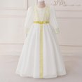 thumbnail image 3 of XXWXYD Embroidered Abaya Musli𝗆 Dresses Girls Maxi Long Sleeve Islami𝖼 Prayer Robe Toddler Middle Eas𝗍er𝗇 Arabic Kaftans Modest Gown Eid, 3 of 8