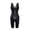 Black, variant on COMVALUE Women's Lace Trim Shapewear Bodysuits Seamless Sexy Deep V Neck Body Shaper Butt Lifting Slimming Shorts (White, M)