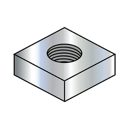 

5-40 Square Machine Screw Nut Zinc (Pack Qty 5 000) BC-05NQ