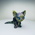 thumbnail image 5 of Novelty Funny Toy 3D Printable Movable Hairless Cat Figurine Unique Animal Ornament Desktop Decoration for Girls and Boys, 5 of 5