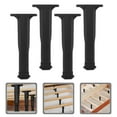 thumbnail image 2 of MIANGASTORE 4 Pcs Pieds de Lit Pieds de Support de Cadre de Lit Pieds de Cadre de Lit Ajustables Pièces de Rechange pour Meubles, 2 of 8