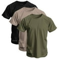 thumbnail image 2 of Combat Iron Apparel™ Men's Basic T-Shirt | 3 Bundle Pack 3Xl / Black / Black / Black, 2 of 4