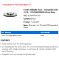 thumbnail image 2 of Front Left Brake Rotor - Compatible with 2019 - 2021 BMW M850i xDrive Base 2020, 2 of 2