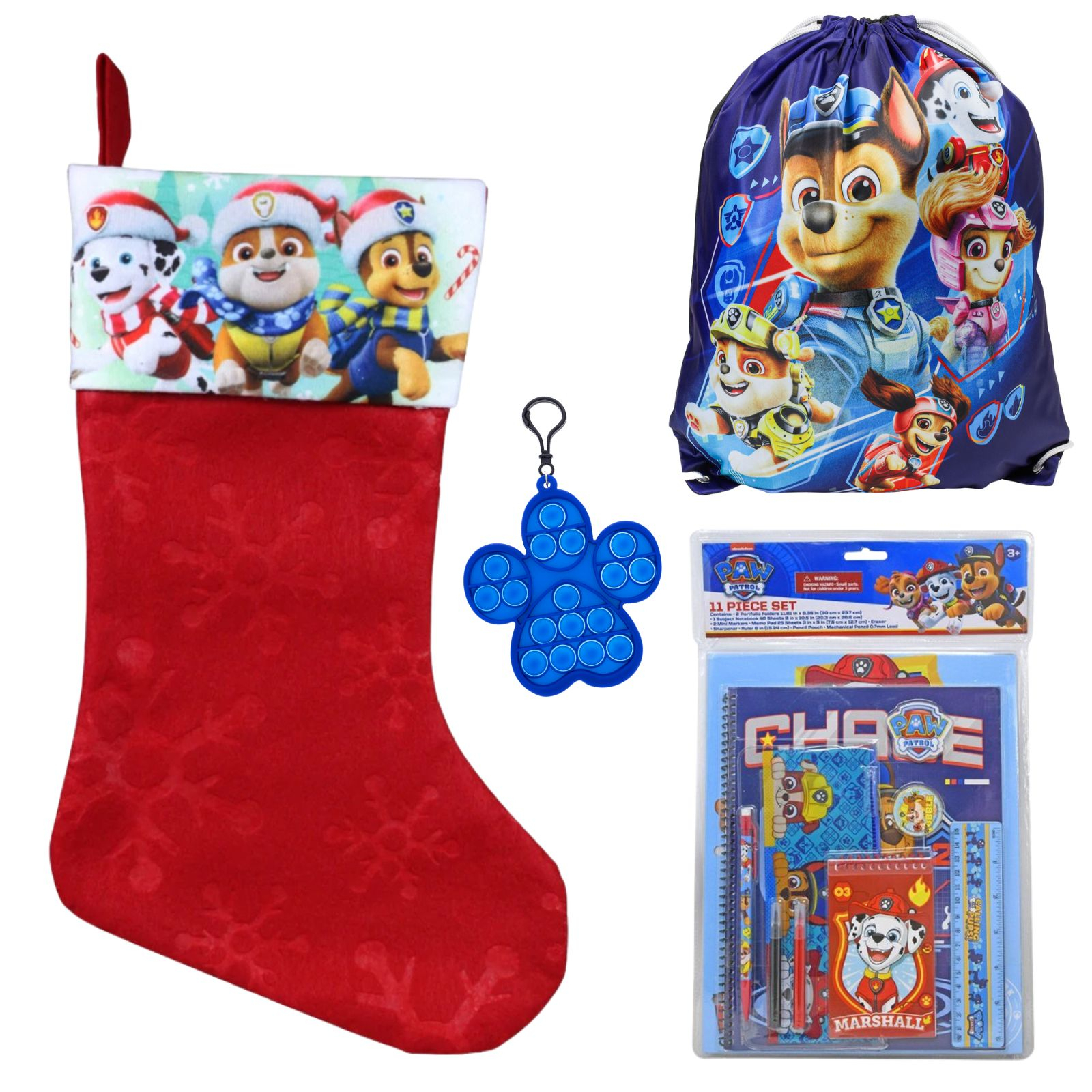 Paw Patrol 14pc Stocking Stuffer Bundle Gift Set Toys Kids Ages 3 and