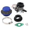 thumbnail image 1 of For Carburetor Filter Stack For 2 Stroke 47cc 49cc Engine Parts Blue, 1 of 5