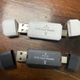 thumbnail image 1 of Redcolurful OTG Card Reader TF SD Type-c Card Reader Plug And Play Aluminum Alloy Shell Card Reader, 1 of 6