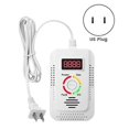 thumbnail image 2 of Combustible Gas Leak Detector Natural Gas Detector Carbon Monoxide Detector Monitor for Co Lpg Meth, 2 of 5