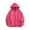 Hot Pink, variant on Eltusu Girls Zipper Hoodies, Loose Casual Long Sleeve Solid Color Spring Fall Outerwears Hot Pink Size 10-12 T
