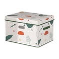 thumbnail image 2 of Heavy Duty Storage Bag With Reinforced Carrying Handles Clothing Quilt Storage Bag Moving Packing Bag Thickened Double Zipper Saves Travel Space, 2 of 6