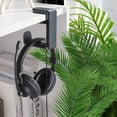 thumbnail image 3 of Sidaley Soporte de para auriculares, soporte de almacenamiento para auriculares de ordenador, organizador de auriculares de plástico giratorio de Cables de audio/vídeo, 3 of 6