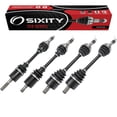 thumbnail image 2 of 4 pc Sixity XTA Front Rear Left Right Axles compatible with Can-Am Maverick Trail 1000 DPS 1000R 800 800R 2018-2021, 2 of 3