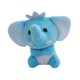 thumbnail image 2 of Colgante de elefante de peluche, muñeco de peluche único, suave y bonito, para bolso pequeño, 10 cm Azul, 2 of 9