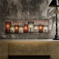 thumbnail image 3 of Impression sur Toile de Bougies de Noël avec des Lumières LED, 3 of 6