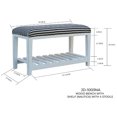 thumbnail image 2 of Banc En Bois Avec Plateau (Nautica), 2 of 2