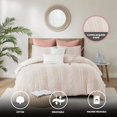 thumbnail image 3 of INK+IVY Kara 100% Cotton Duvet - King/Cal King - Blush, 3 of 5