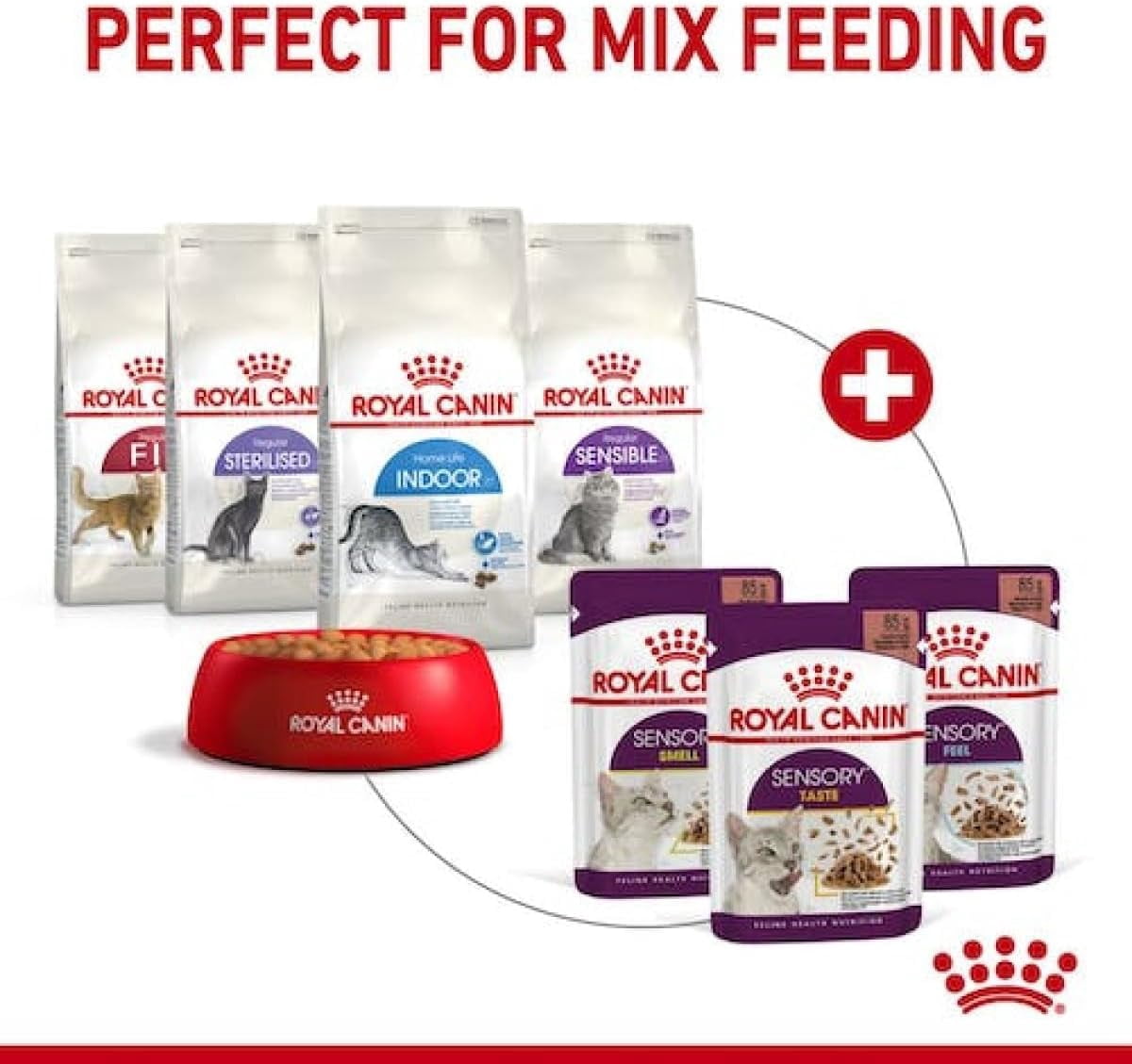 Royal Canin Sensory Feel Cat Wet Food 12x85g