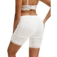 thumbnail image 3 of INNERSY Womens Lace Slip Shorts Smooth Anti Chafing Boyshorts Under Dresses Underwear(M,White), 3 of 9
