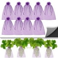 thumbnail image 2 of 10/50/100PCS Garden Vegetable and Fruit Protection Bag Pest Control Bird-proof Mesh Strawberry Grape Orchard Bagging Mesh Cover16x22cm (10pcs) He Qiyong unisex, 2 of 2