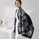 thumbnail image 3 of Bufandas para mujer, chales y envolturas de pashmina para vestidos de noche, bufandas cálidas de invierno, bufandas a cuadros de gran tamaño, 3 of 5