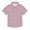 Pale Mauve, variant on Small Short Sleeve Button Down Shirts Grayish Lavender Casual Shirt 3-10 Years