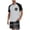 Black, variant on Mens Pajama Sets Plaid Soft Short Sleeve Top and Shorts With Pockets 2 Piece Summer Pjs