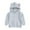 Gray, variant on 4-12Y Kids Toddler Baby Pullover Hoodie Sweatshirt for Boys Girls Fleece Bear Ears Jackets Newborn Solid Color Autumn Style Sweatsuit