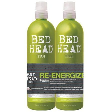 Bed Head Re-Energize Shampoo and Conditioner Duo, 25.36 oz