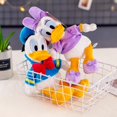 thumbnail image 2 of Disney-juguetes de peluche de pato Donald y Margarita para niños, muñecos de algodón PP, regalos de cumpleaños, Navidad y Año Nuevo, 2 of 4