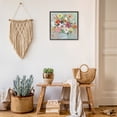thumbnail image 3 of Stupell Industries French Country Energetic Blossom Bouquet Black Framed Giclee Art, 12 x 12, by Sally Swatland, 3 of 8