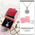 thumbnail image 6 of Pendant Necklace with Rose Gift Box - Eternal Rose Boxed Necklace for Him/Her, Ideal Holiday Gift for Valentine's Day & Mother's Day, 6 of 9