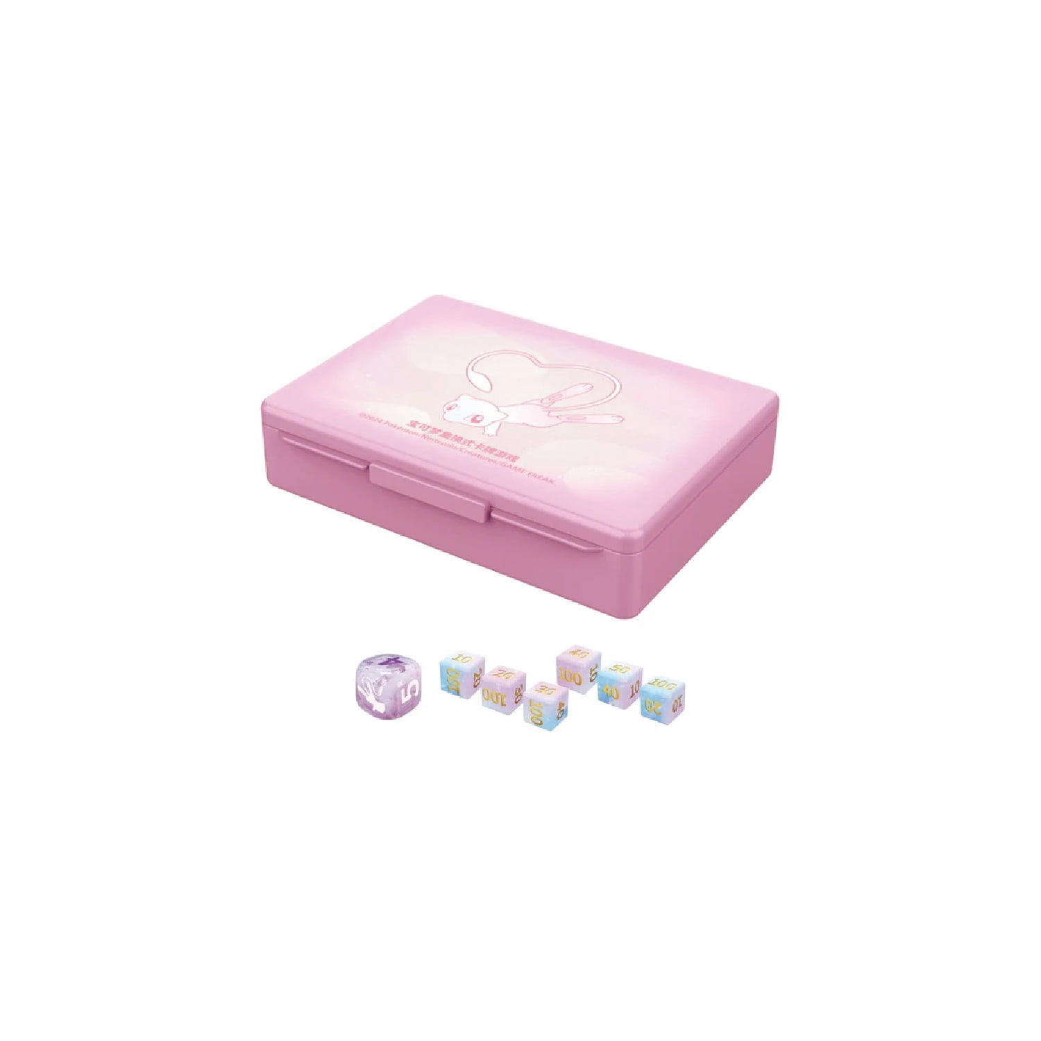 Pokémon TCG: Chinese Mew ETB - 6 Nine Colors Gathering Origin Jumbo Packs, Dice, and more [LIVE or SEALED]