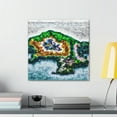 thumbnail image 4 of Island of Colorful Dots - Canvas, 4 of 10