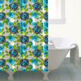 thumbnail image 4 of Pioneer Flower Floral Print Pattern Shower Curtain 72"x84", Bathroom Decorative Shower Curtain Set with 12 Hooks, Waterproof Washable, 4 of 6