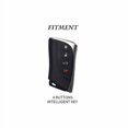 thumbnail image 2 of Car Key Fob Cover Case Protector Zinc Alloy Remote Key Fob Case Cover For Lexus ES ES350 UX250 LS350 4 buttons, 2 of 9